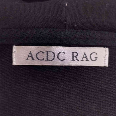 ACDC RAG 総柄ジップアップパーカー 猫耳 レディース